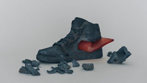 Fossiles venus du futur ＃01 « Nike AIR JORDAN 1 »